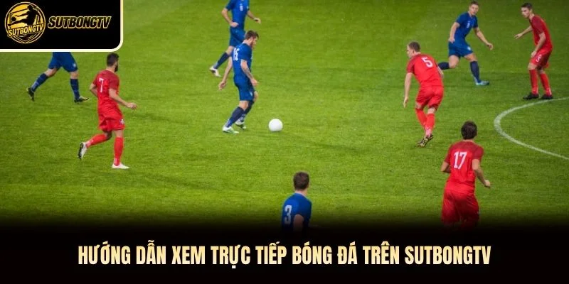 Hướng dẫn xem trực tiếp bóng đá trên SutbongTV